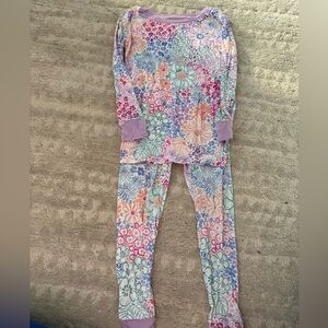 Little Sleepies Spring Floral Pajama Set 3T